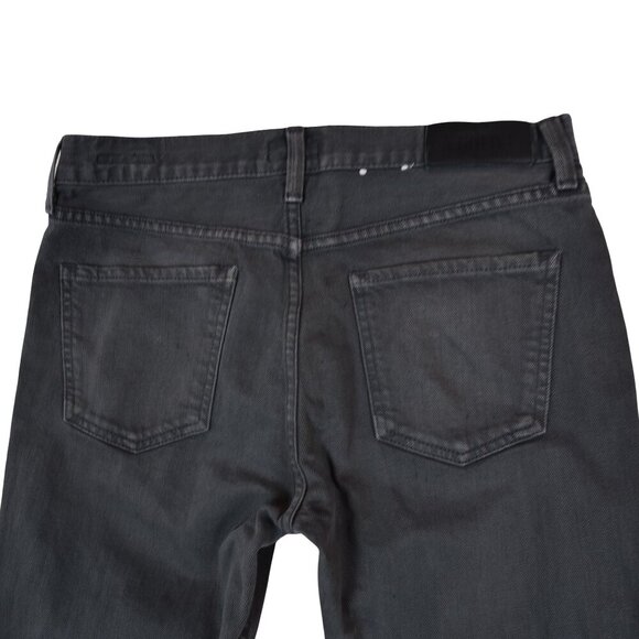 Agolde Faded Gray Jeans 32 Made in USA Stretch Modern Fit Denim Tapered - Picture 3 of 12